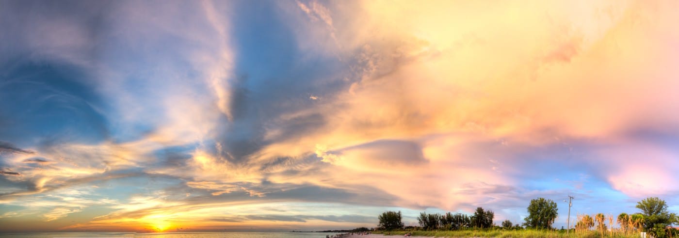 The flats fish late; sunset is the end of a bonnethead tide.