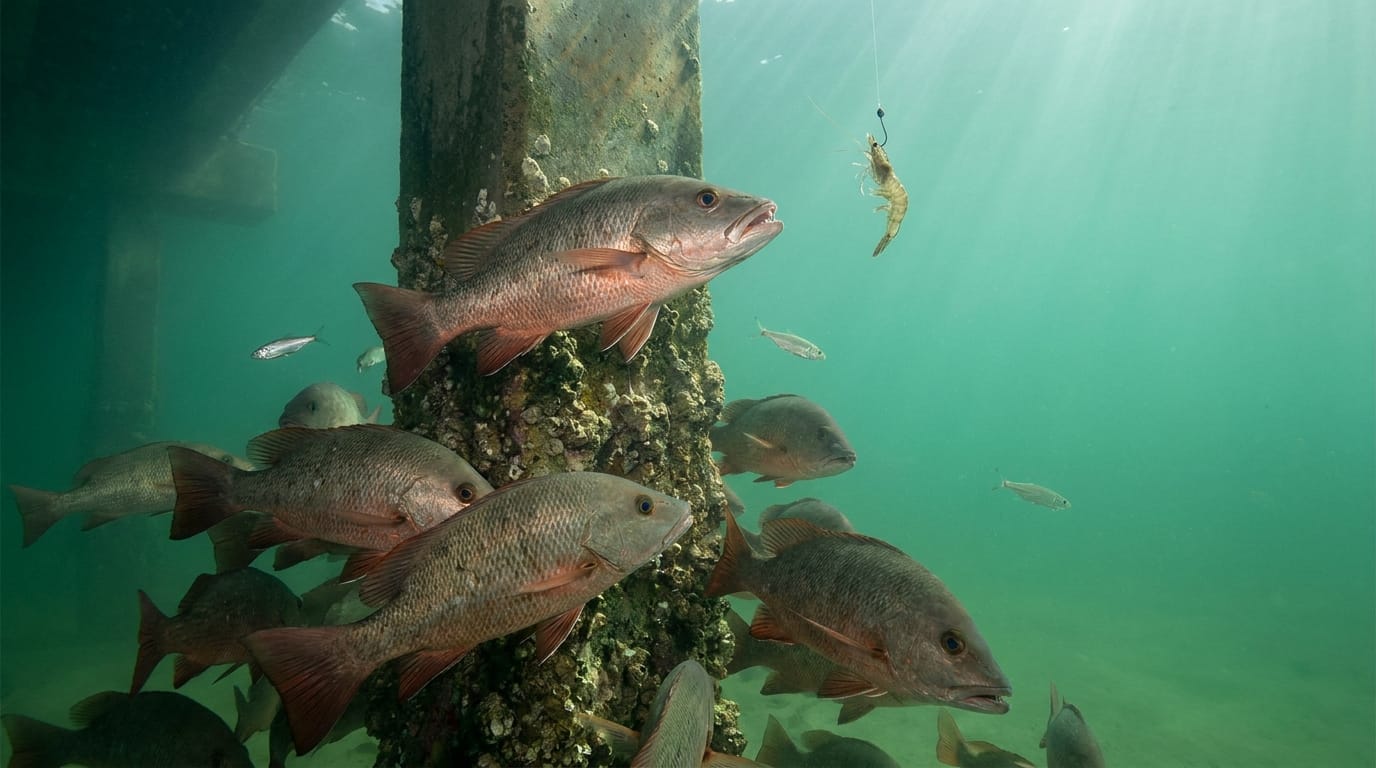 Mangrove Snapper in Sarasota: Summer Spawn, Limits & Tactics caught fishing near Sarasota, Florida