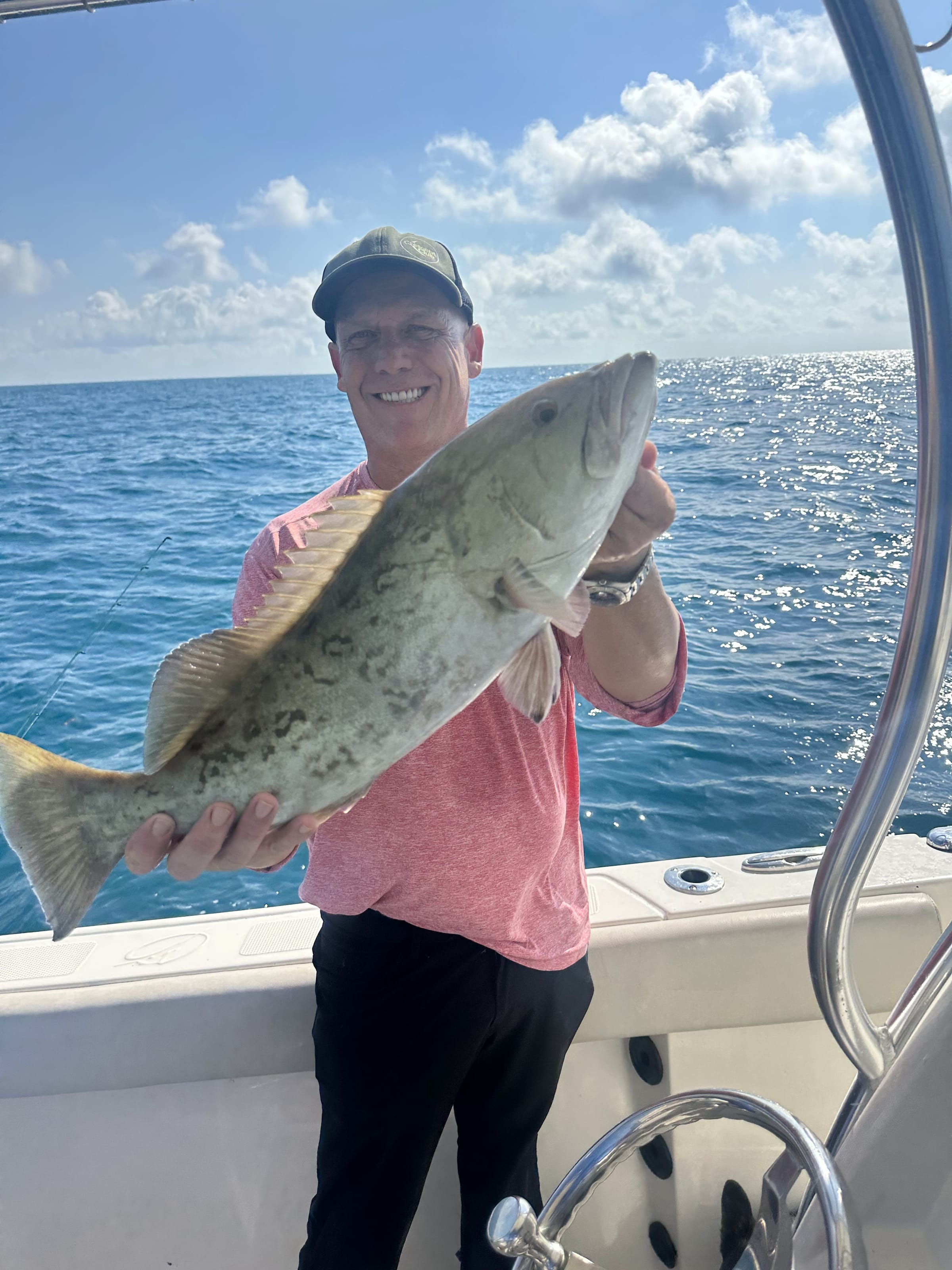 Gag season is the shortest of the year — September 1 to 14 in Florida state waters, the whole month in federal.